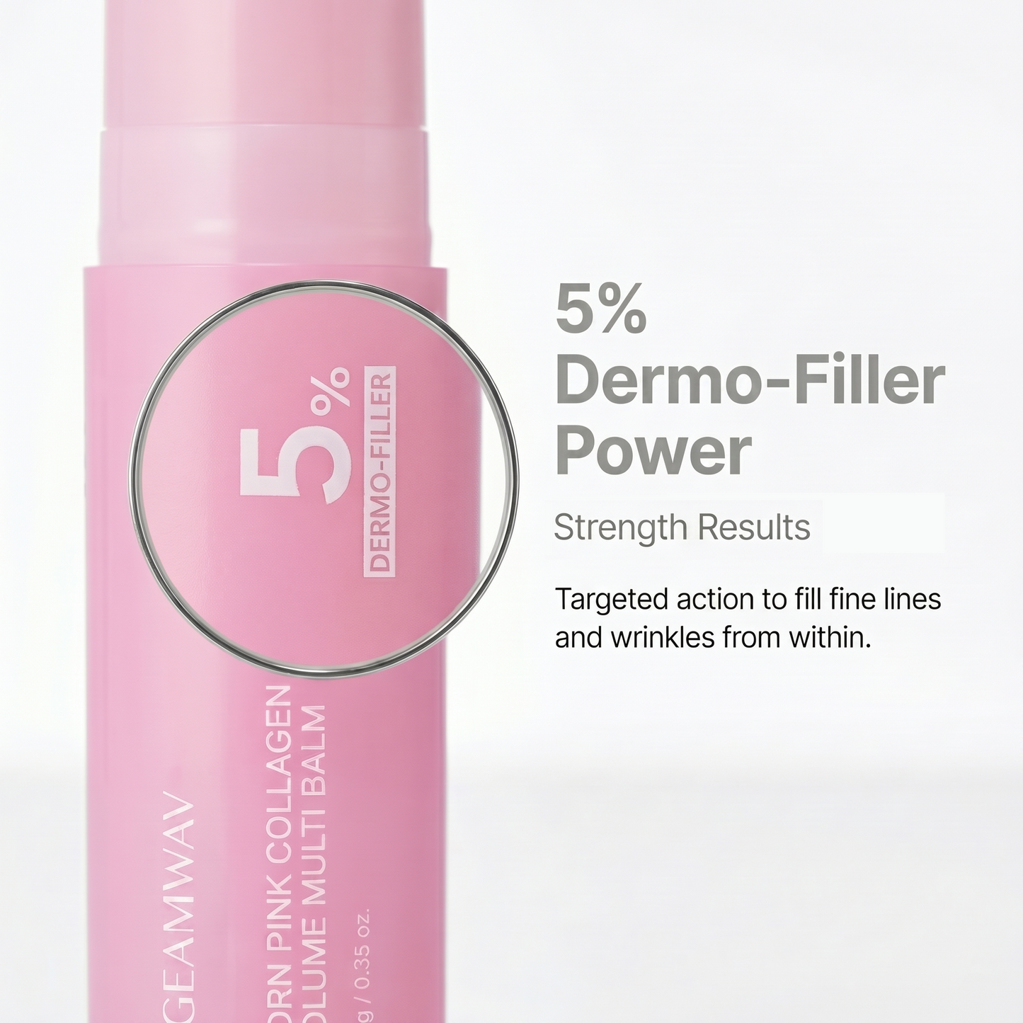 Geamwav Pink Collagen Plumping Multi Balm – Firm, Smooth & Youthful Skin