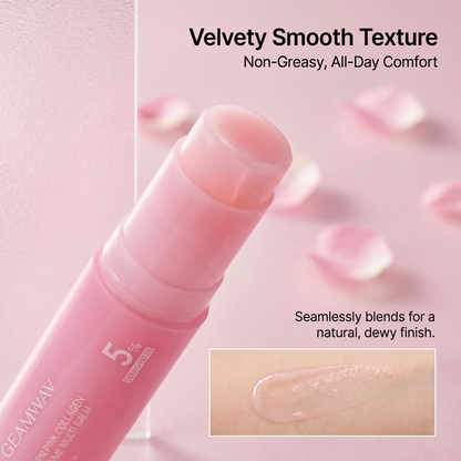 Geamwav Pink Collagen Plumping Multi Balm – Firm, Smooth & Youthful Skin