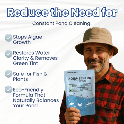 ✨ From Green to Clean Overnight! |⏱️ Crystal Clear in 24 Hours! | Geamwav® AQUA-SENTRA Pro Formula