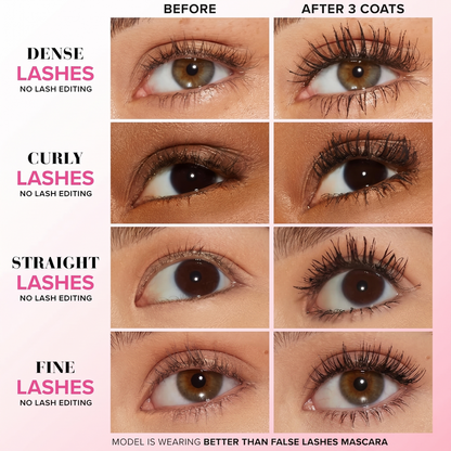 Last Day Buy 1 Get 1 Free✨Lengthening & Curling Mascara – Waterproof, Smudge-Proof Lash Booster
